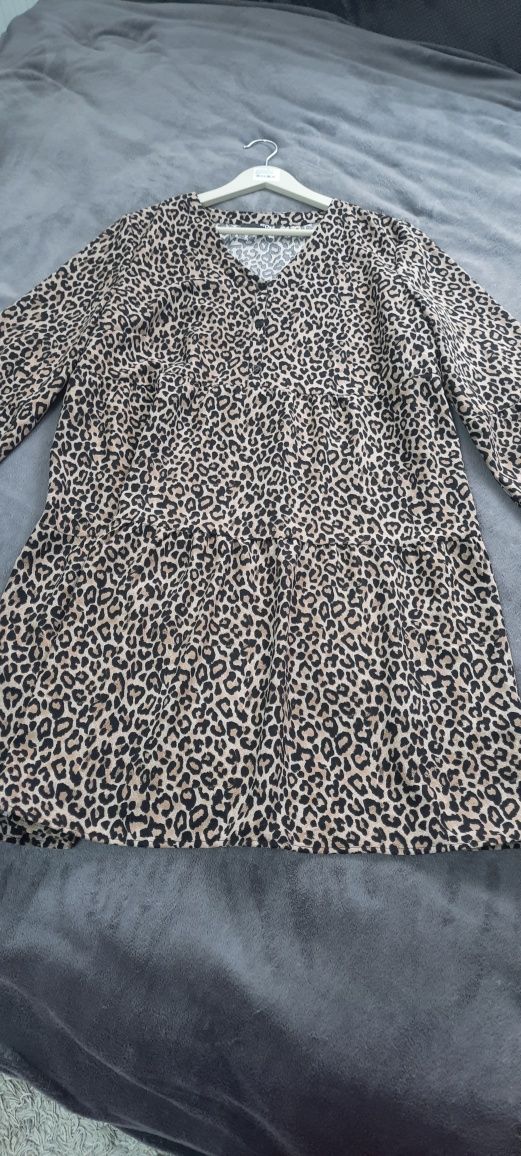 Той самий леопард, сукня жіноча, S-L, XL оверсайз