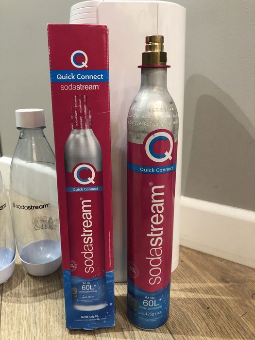 Soda Stream Terra zestaw - 2 naboje i 2 butelki
