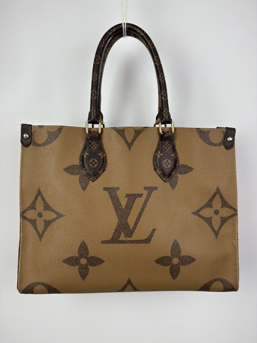 Сумка-тоут Louis Vuitton On-The-Go MM Monogram Tote Bag Монограмна