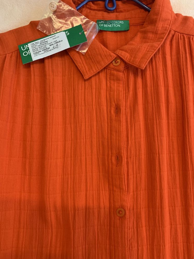 Платье оверсайз , размер «М» , « Benetton”; новое