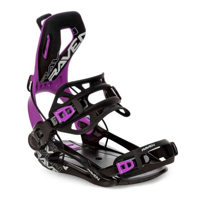 Wiazania Snowboardowe Raven Fastec Ft360 S,M  Black Fuschia