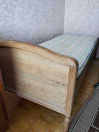 Ліжко дерев'яне (дуб)