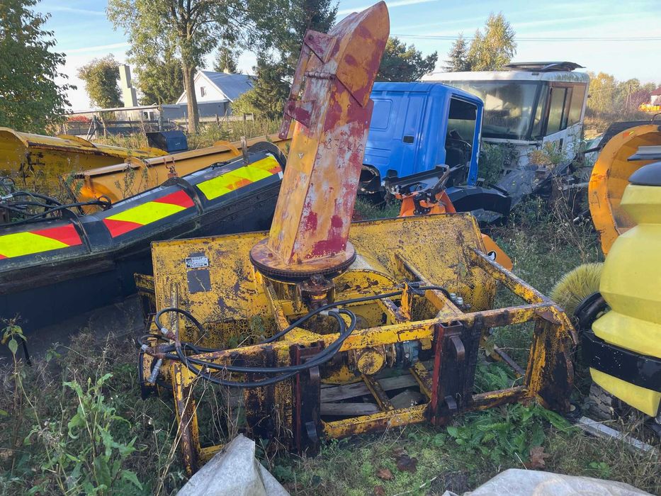 Pług wirnikowy dmuchawa do śniegu odśnieżarka Hydromann hydrauliczny