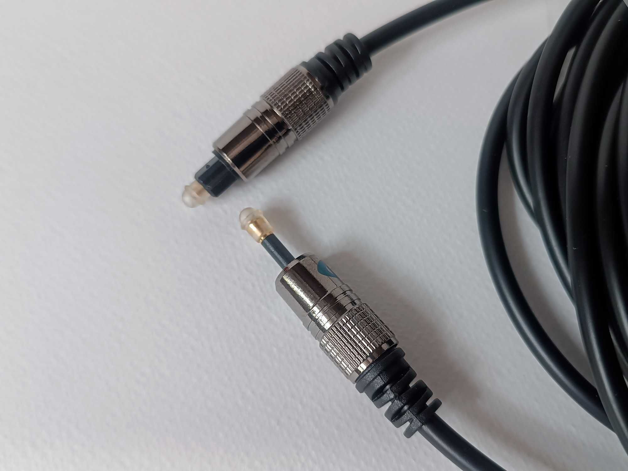 Kabel optyczny Toslink mini jack 3,5mm światłowód audio CX-HTJ1005 5m.