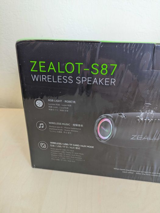 Głośnik bezprzewodowy ZEALOT S87 80W