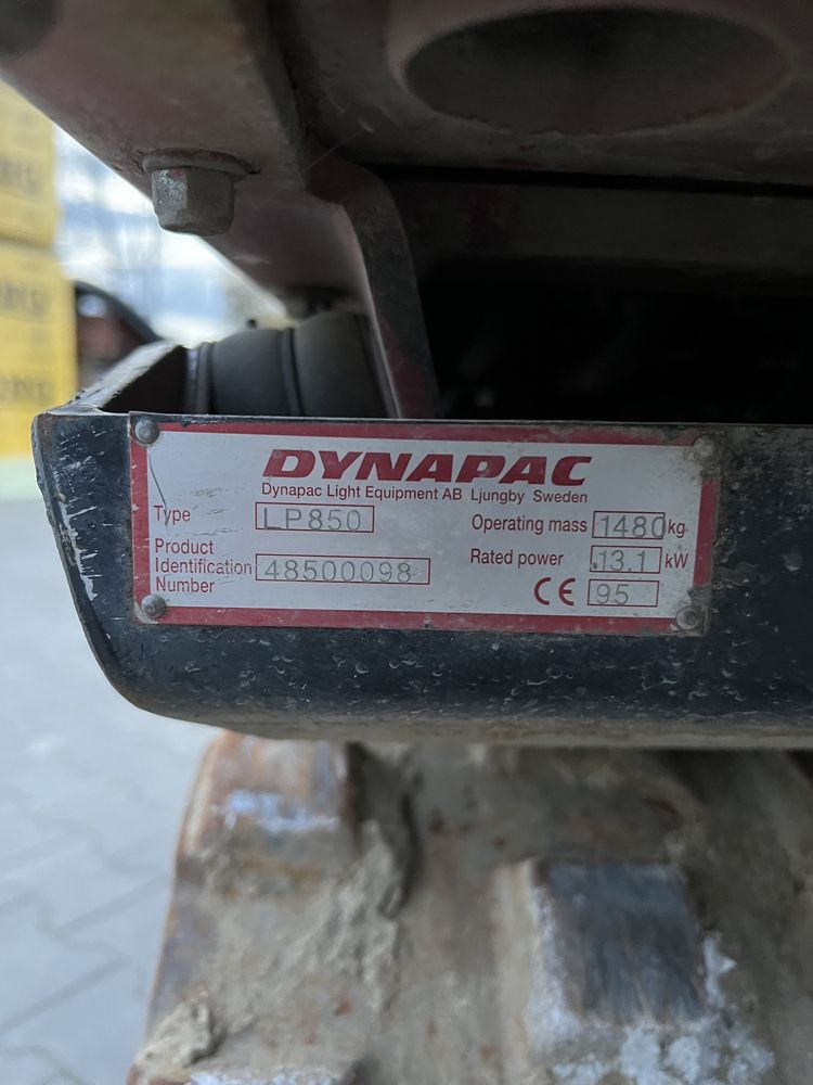 Walec Okołkowany Dynapac LP850 Hatz Diesel