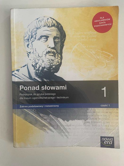 Sprzedam podręcznik Ponad słowami klasa 1 język polski