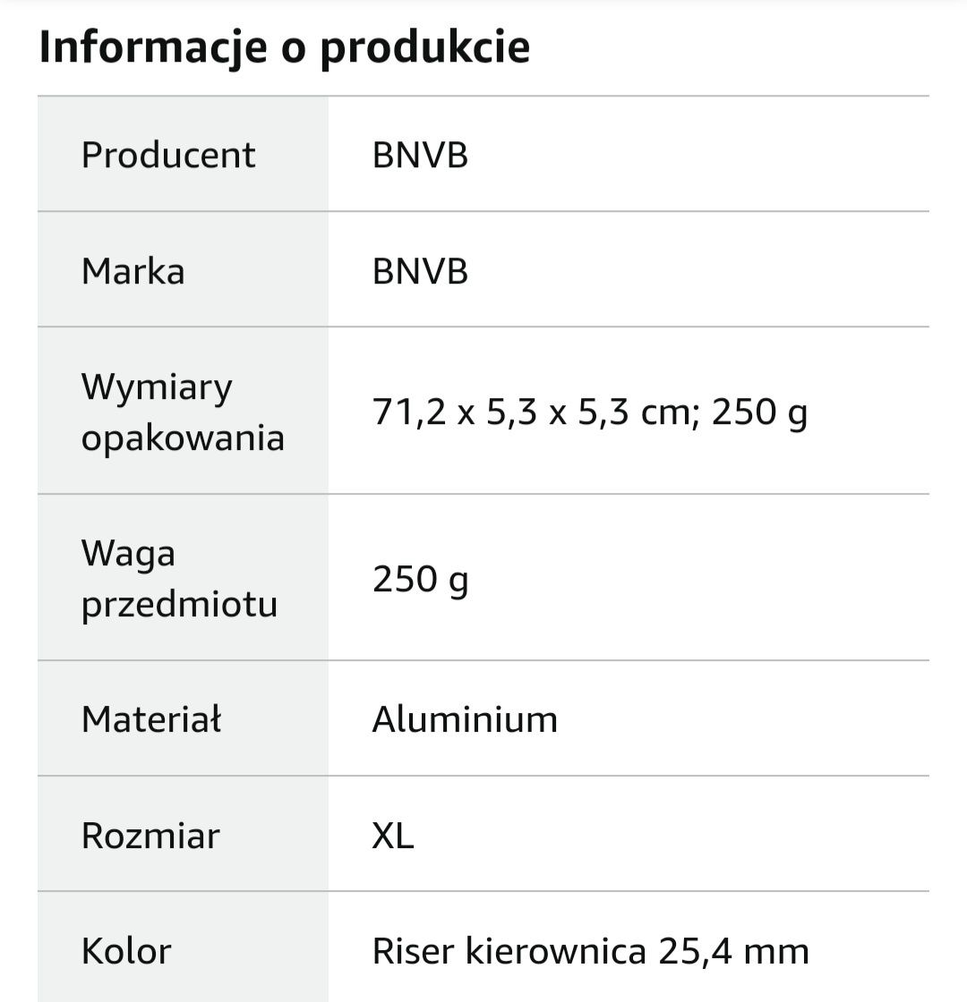 Kierownica rowerowa 680mm