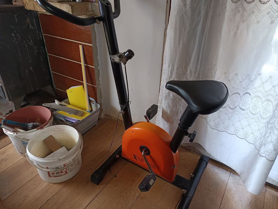 Rower stacjonarny Twoja Siłownia – działa, do drobnej naprawy, tanio