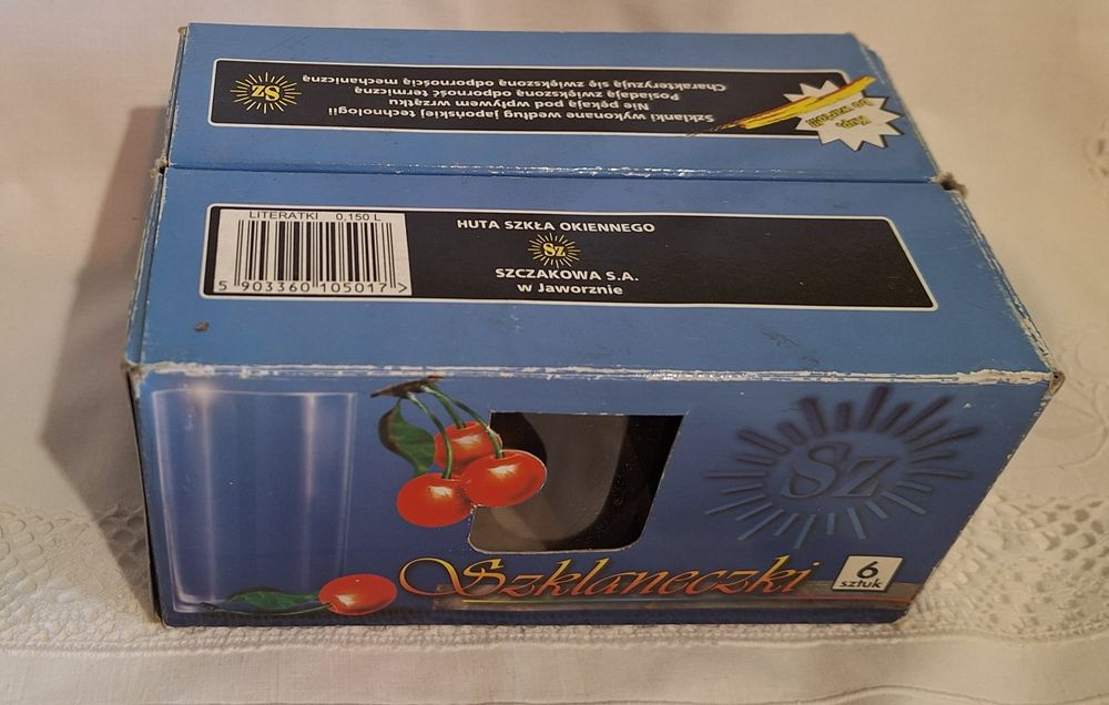 Szklaneczki (literatki) 150ml