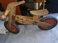 Dziecięcy rowerek biegowy drewniany, eko .