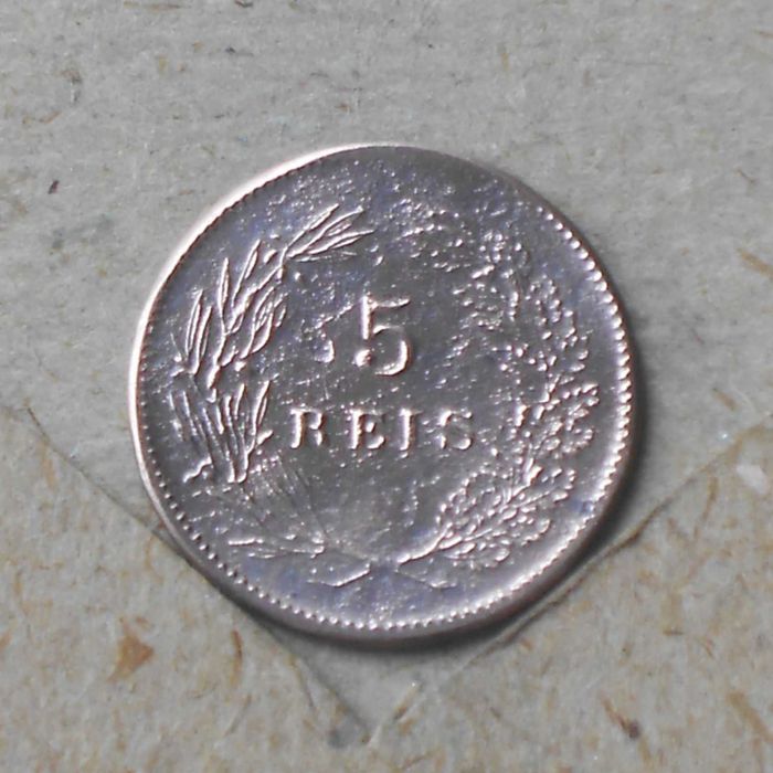 Portugal 5 reis 1893 - olx X10944