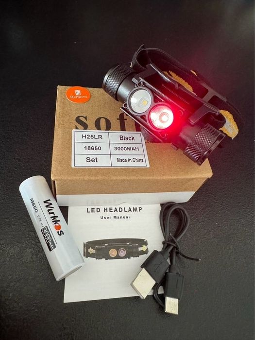 Фонарь Sofirn H25LR , налобный фонарик