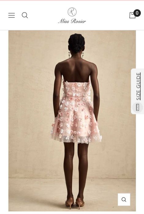 Платье коктельное розовое новое.!размер S-M