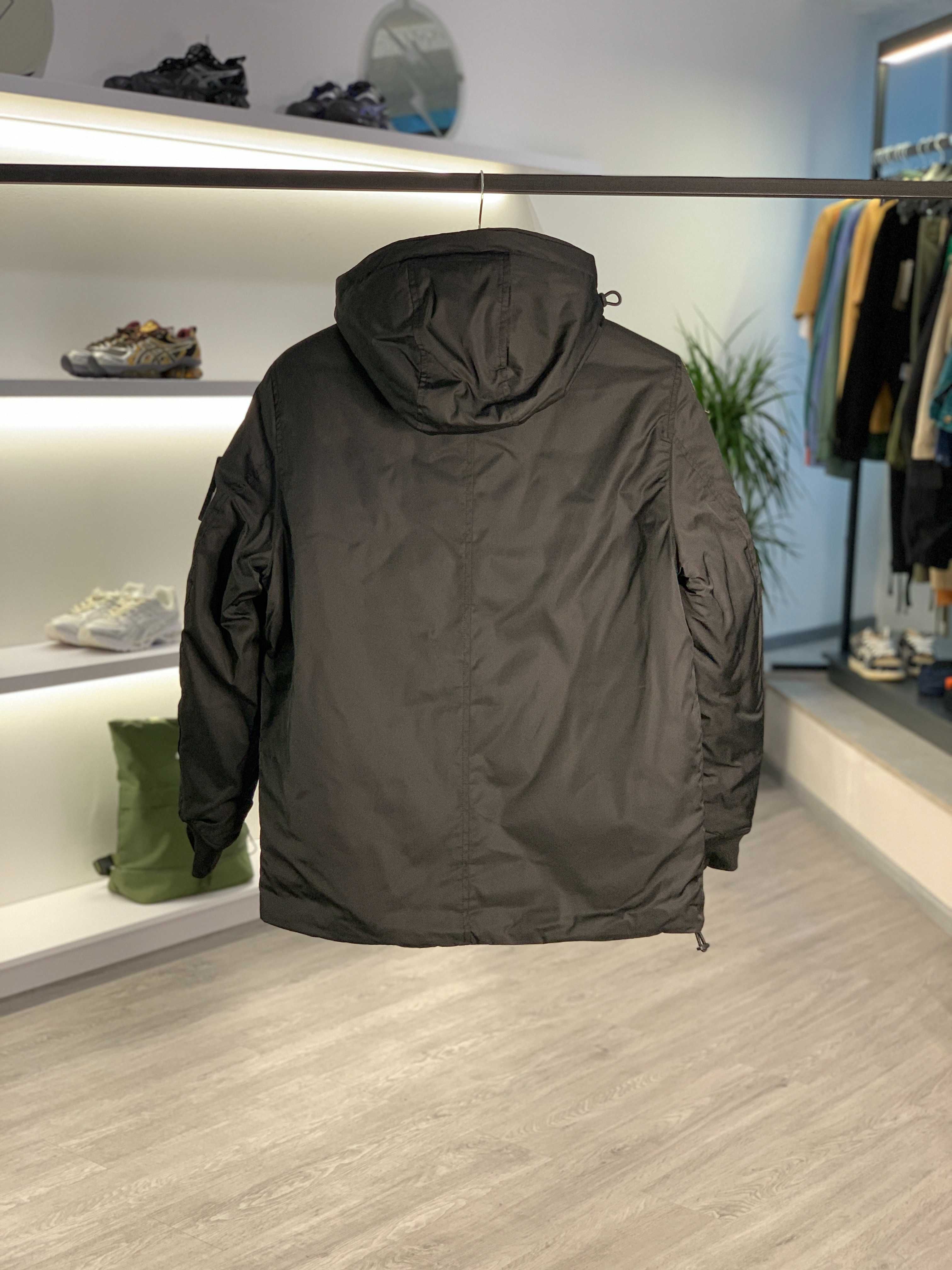 Куртка STONE ISLAND 41826 Micro Twill Jacket Black SI0237-BK