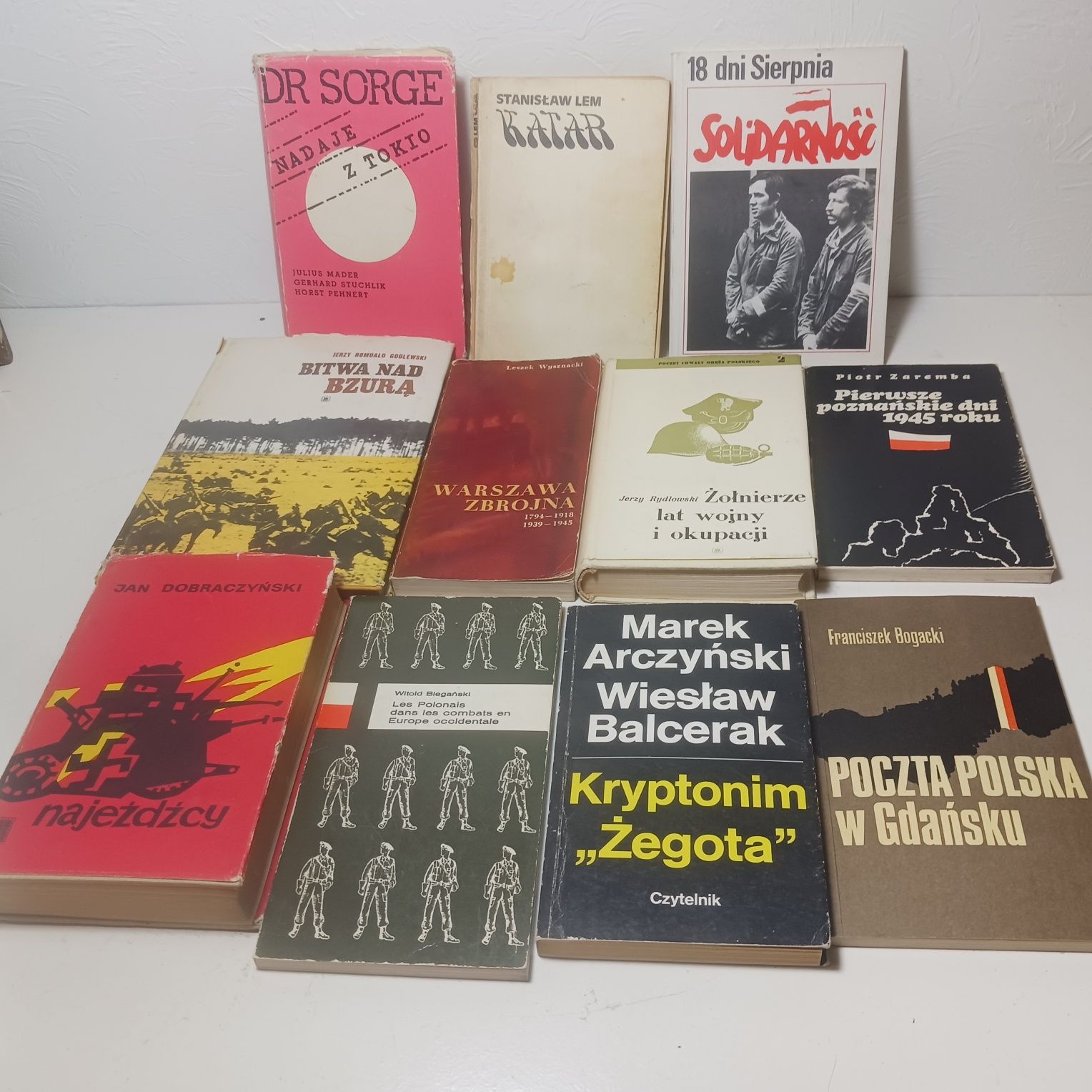 Książki książka kryptonim Żegota warszawa zbrojna katar najeźdźcy