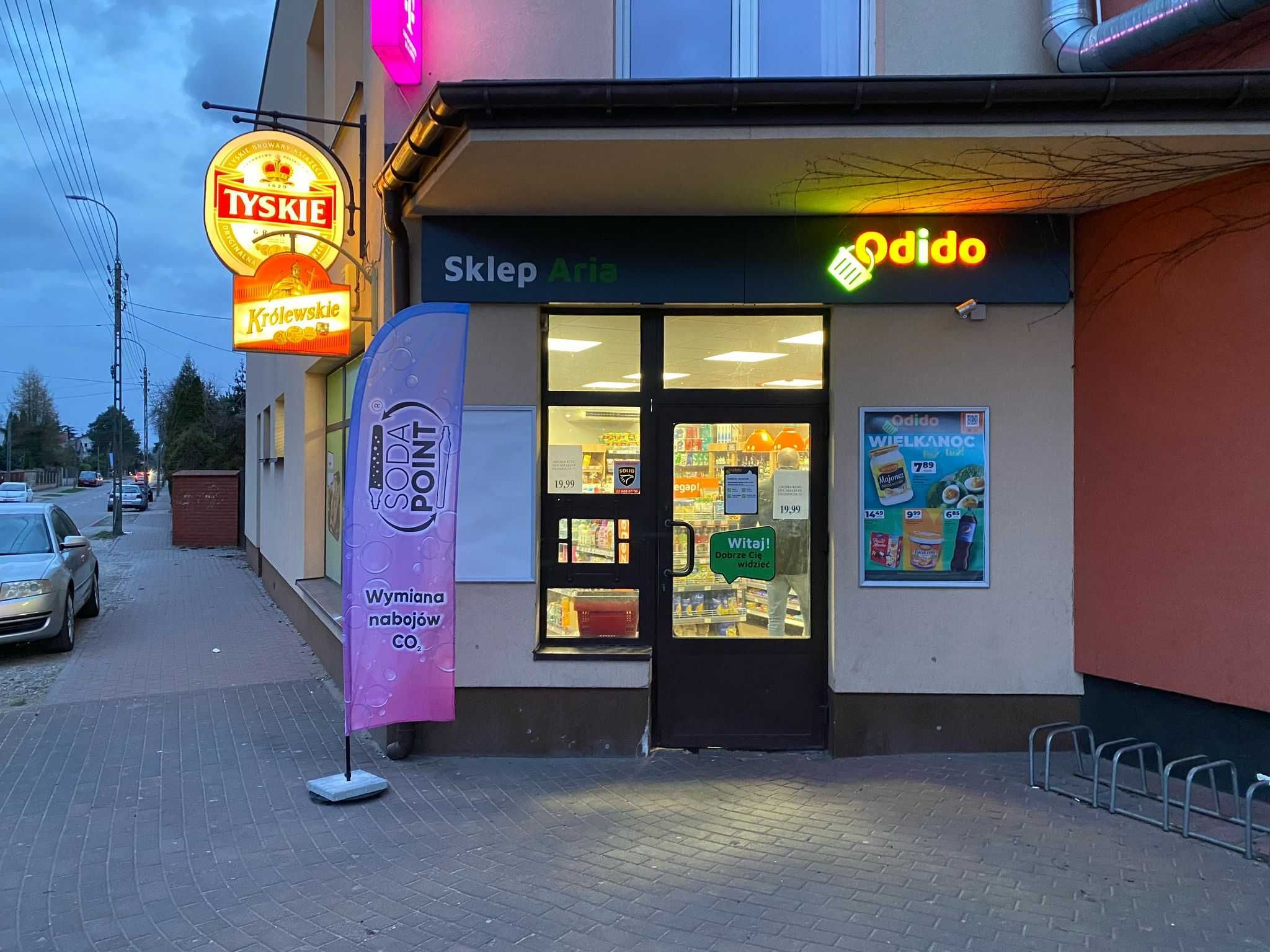 Sodastream Legionowo, Mazowiecka 2 Wymiana nabojów CO2