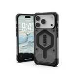 Etui UAG Pathfinder Clear MagSafe na iPhone 17 Pro - szaro-czarne