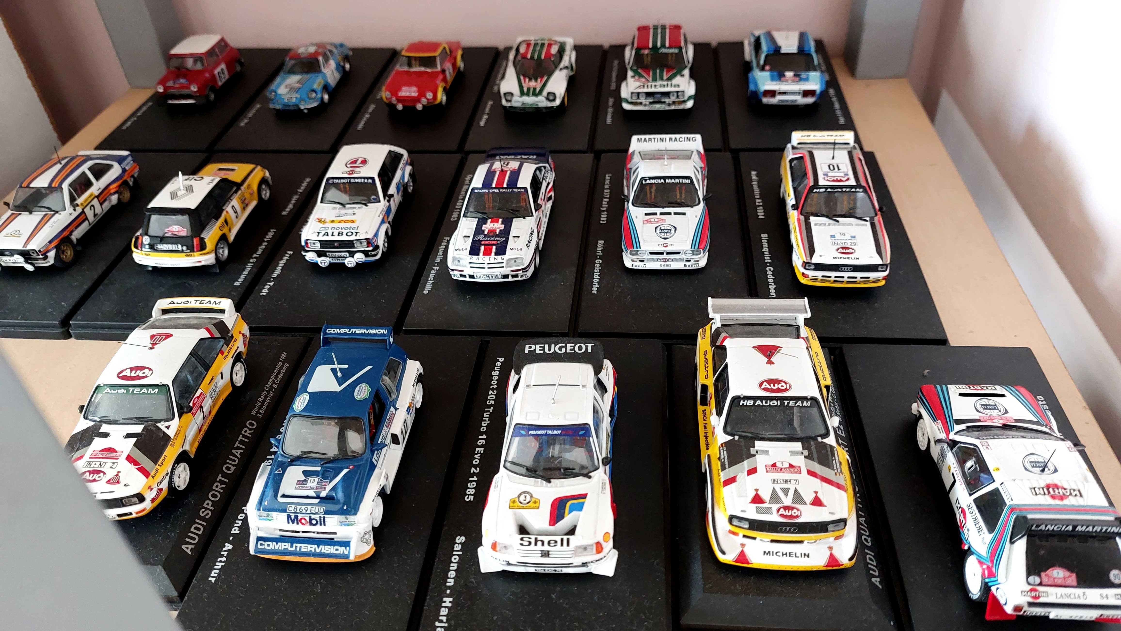 Coleção miniaturas Rally WRC Group B Group A + OFERTA aviões combate
