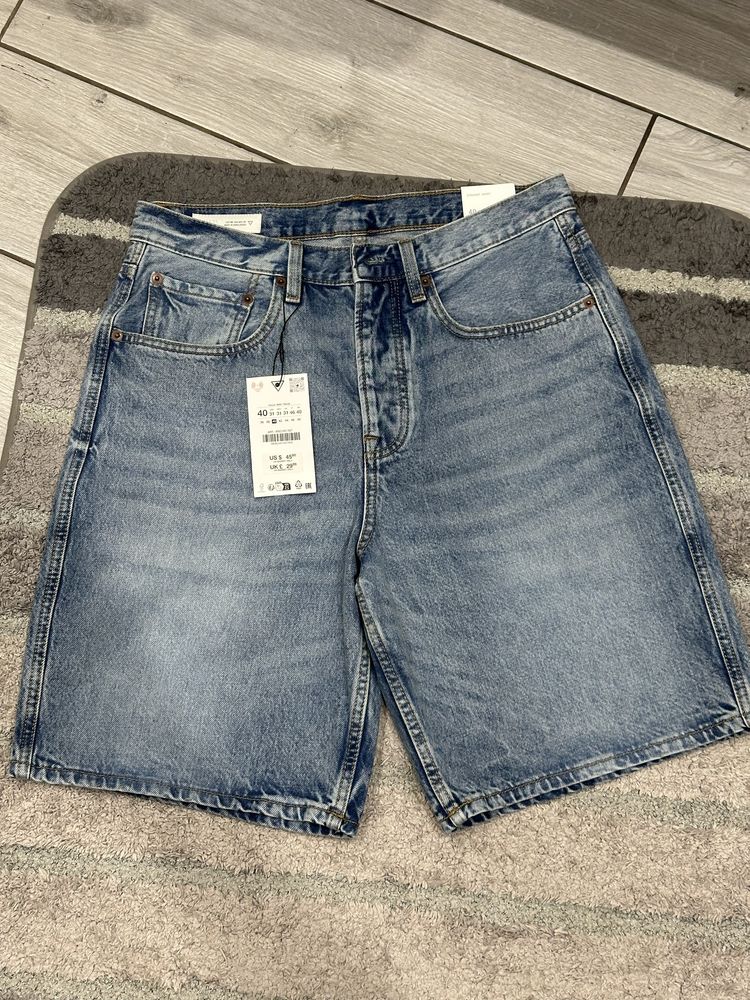 ZARA Джинсові шорти / Нові / Оригінал 8062/480/427