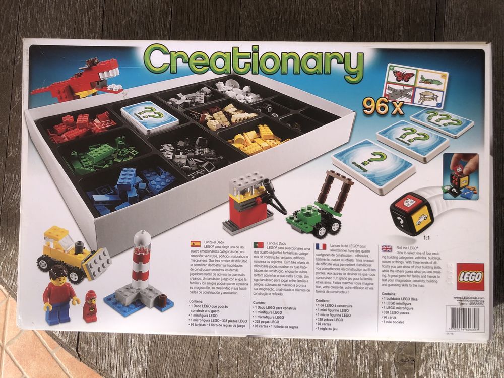 Creationary-Lego (Jogo Clássico 3844)