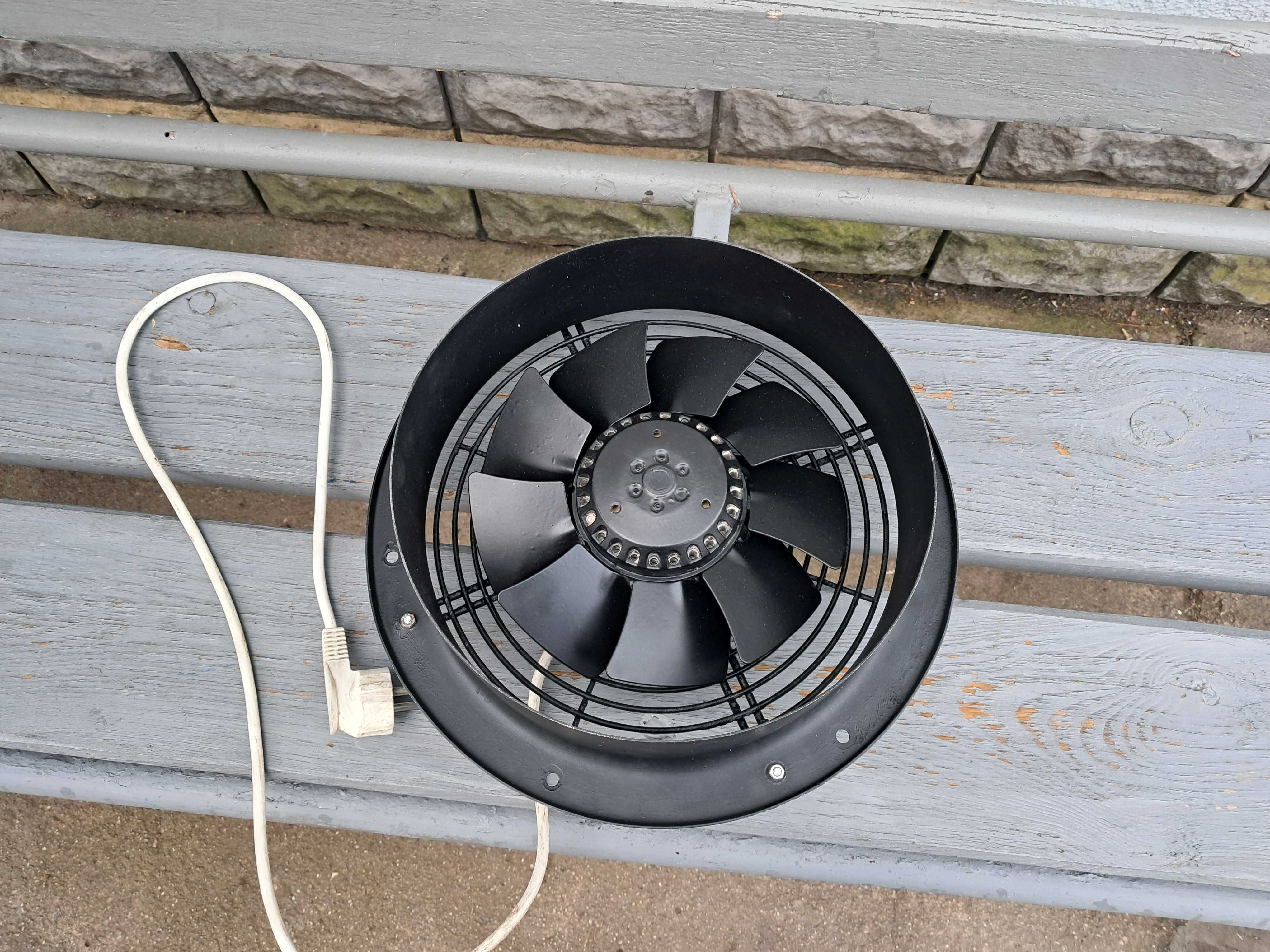Wentylator przemysłowy ścienny 220v,230v 1-fazowy.Wysyłka