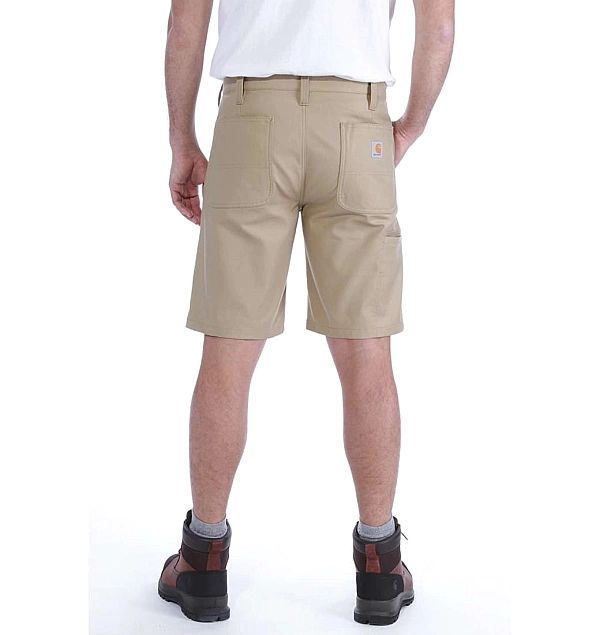 Spodenki Carhartt Rugged Stretch Canvas Short DARK KHAKI (W38)