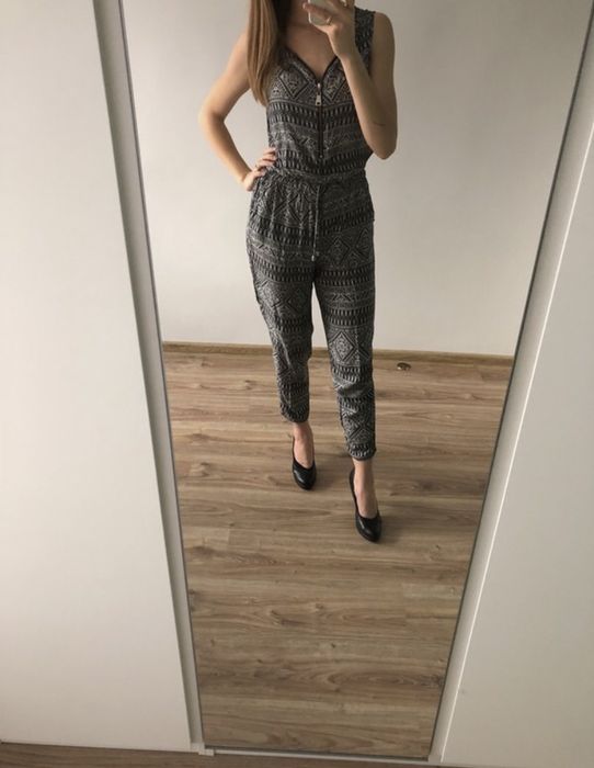 Kombinezon boho style - wzory azteckie