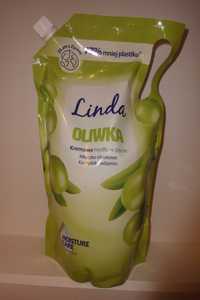 Zestaw 4 x Linda mydło w płynie oliwkowe zapas 1L oliwka