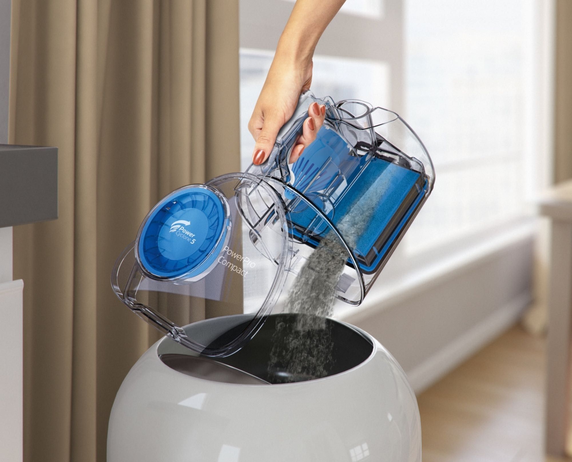 PHILIPS ODKURZACZ bezworkowy 900W filtr w zestawie FC9333/09 POWERPRO