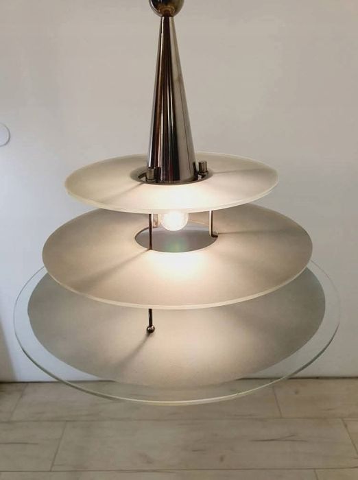 Żyrandol Bauhaus Art Deco Franta Anyż Unikat