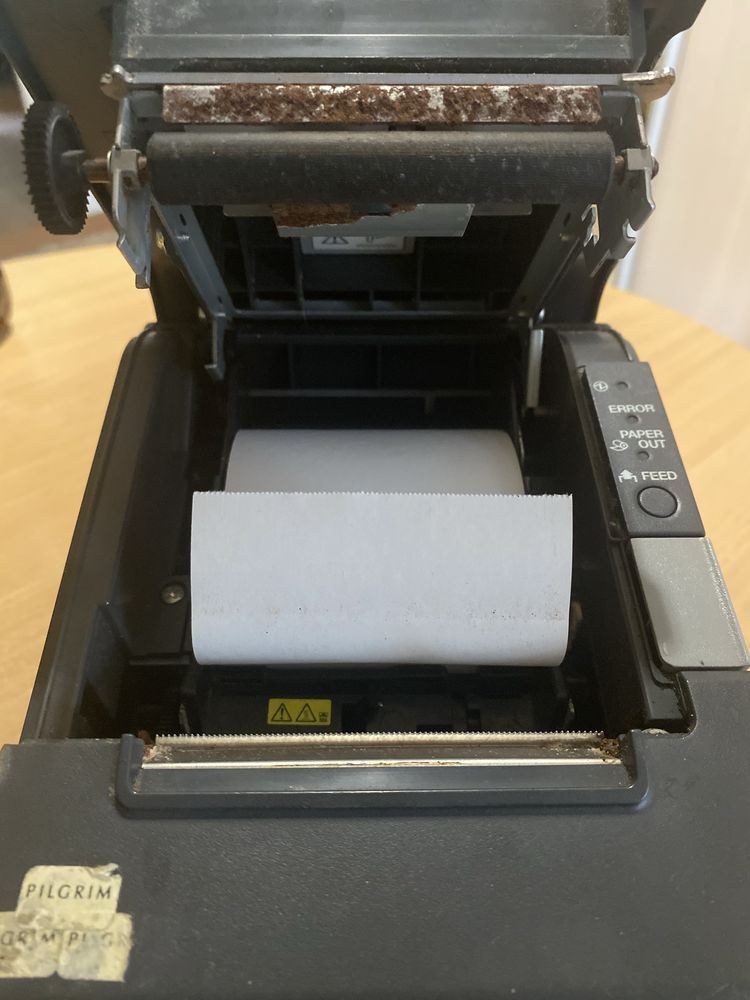 Принтер чеков epson и сканер штрих кодов фотосканер MS-3780 Metrologic