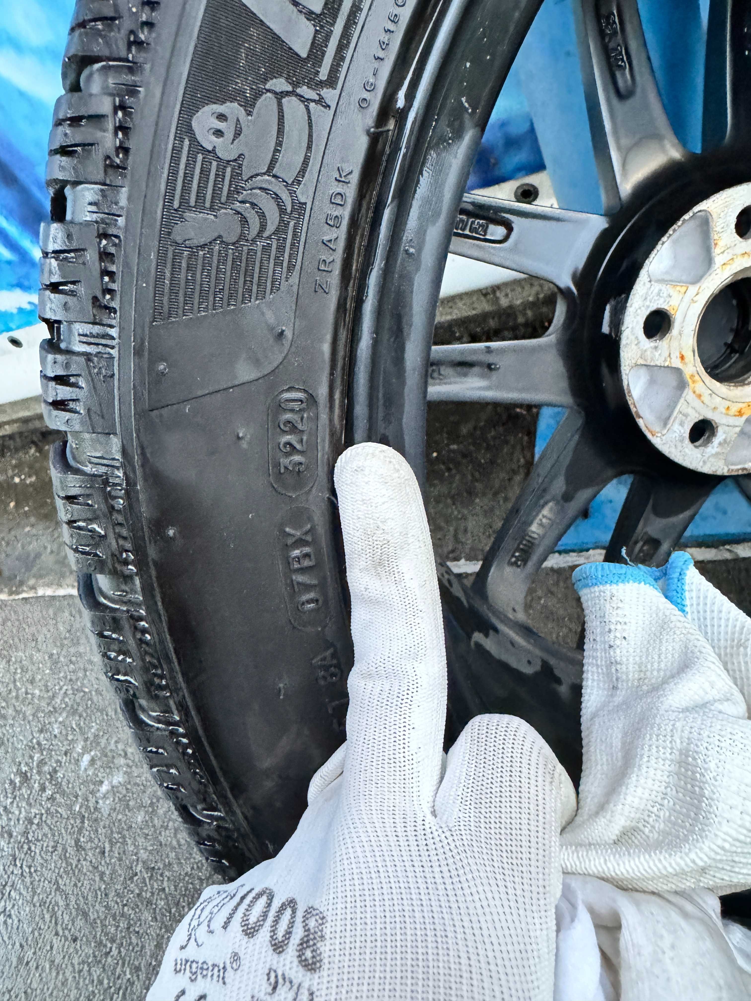 Koła 17'' 5x112 z Oponami Zimowymi Michelin