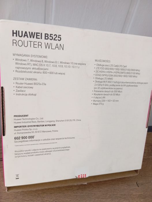 Router modem wifi lte Huawei B525s-23a