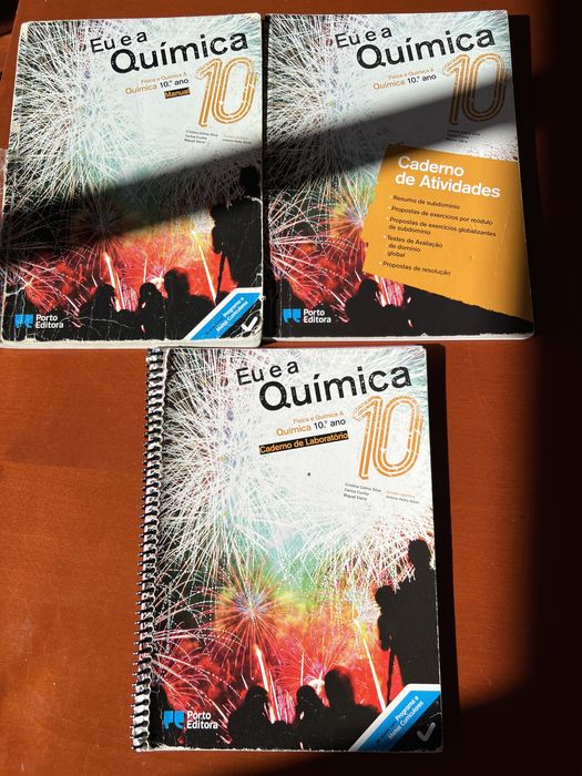 Livro de fisica e quimica 10 ano - eu e a quimica