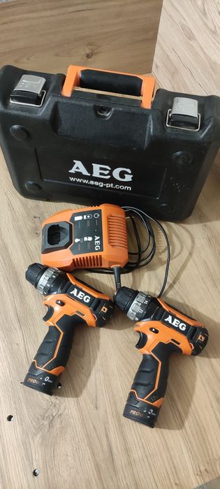 Wkrętarki AEG BS 12C2 używane