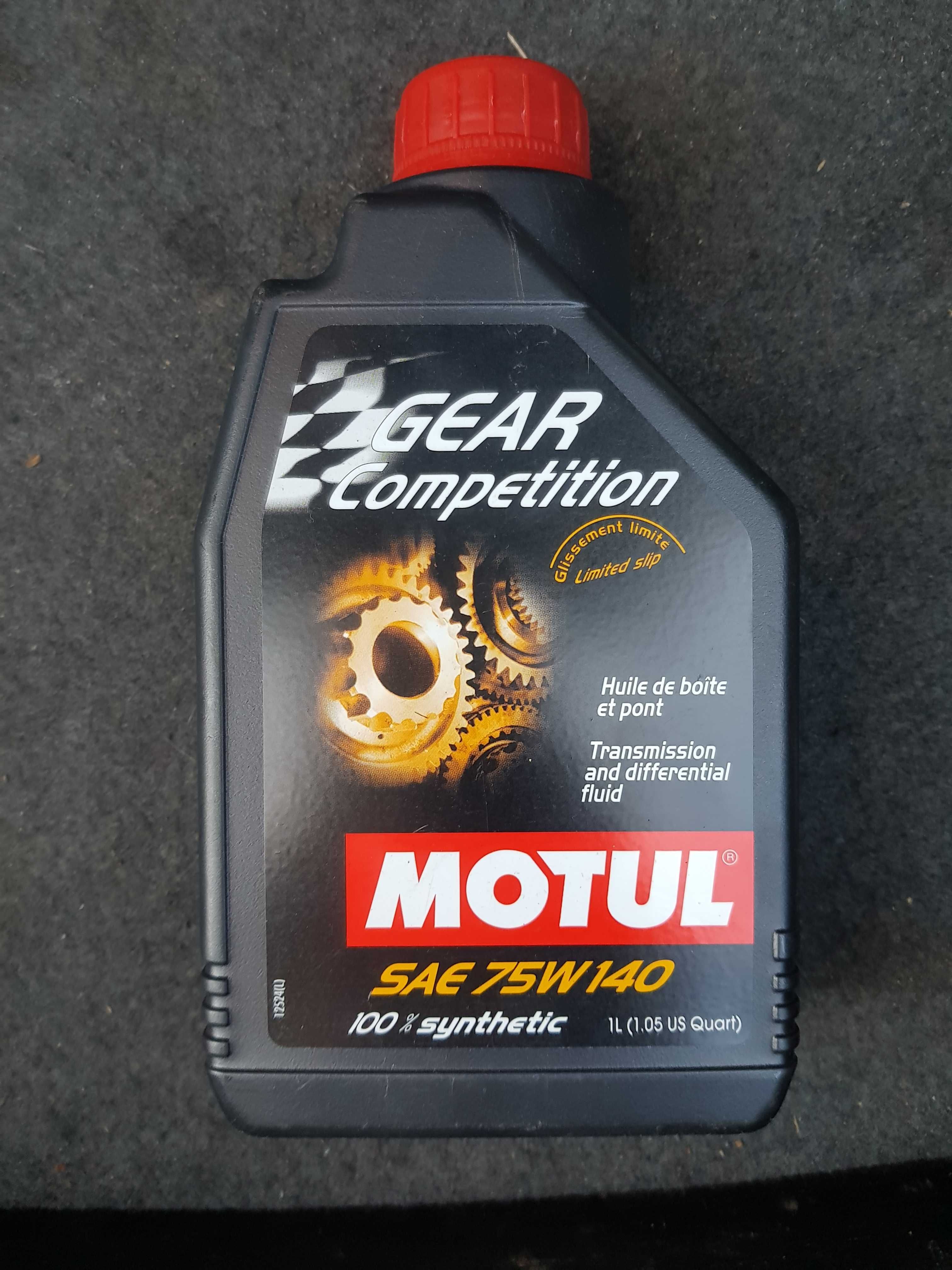 Motul Gear Competition 75W-140 1л синтетическое трансмиссионное масло