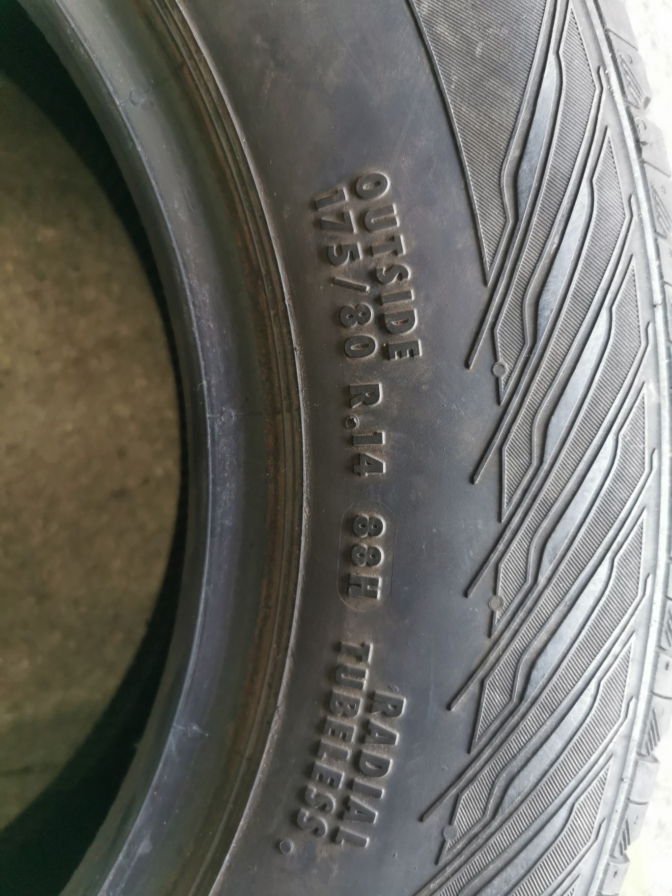 Opona 175/80R14 88H Continental ContiEcoContact 3 6mm 2009r #33