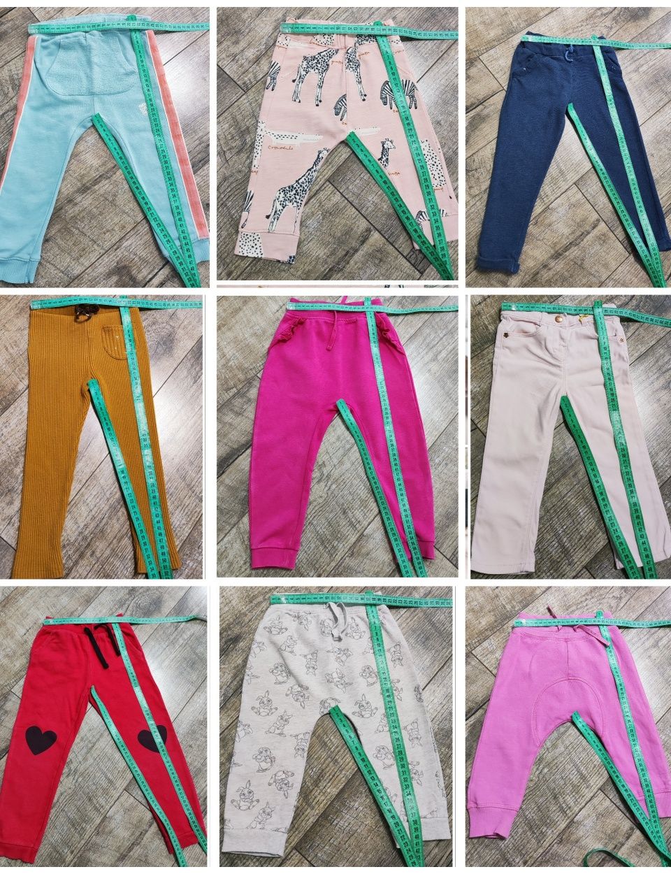 Спортивні штани, лосини дівчинці, р. 3-36міс., 62-116, 0-5 роки
