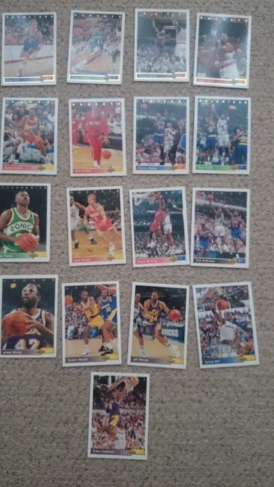 PROMOCJA Unikatowe KARTY NBA lata 90-te