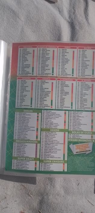 Caderneta adrenalyn 2016/17