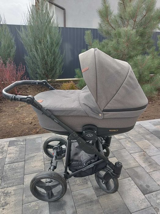 Дитяча універсальна коляска 2 в 1 Angelina “DISCOVERY RESPECT”