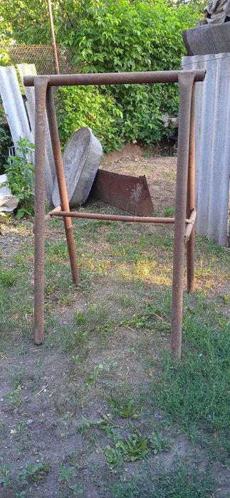 Козёл строительный (2 шт.) из металлической трубы козелок для ремонта