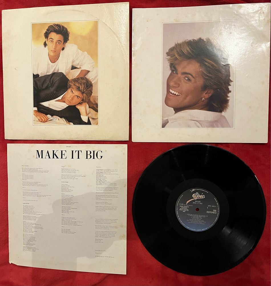 Disco LP Vinil 33RPM Wham! Make It Big