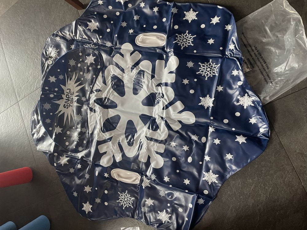 Ślizgacz sanki dmuchane koło opona 110cm