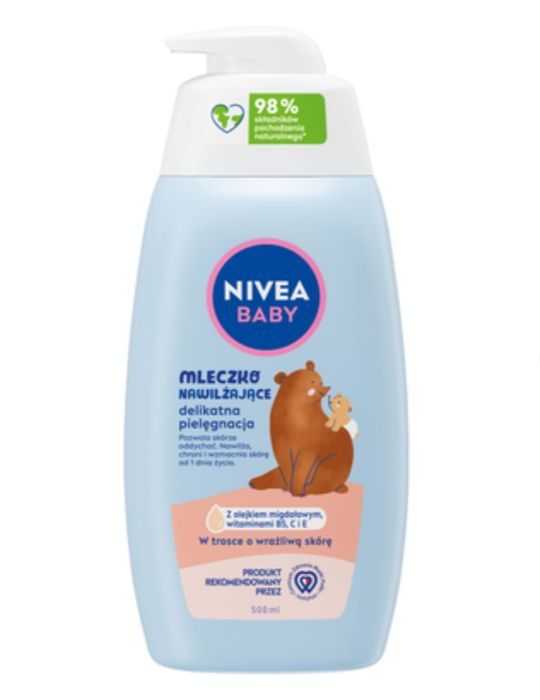 Nivea Baby mleczko nawilżające 500 ml
