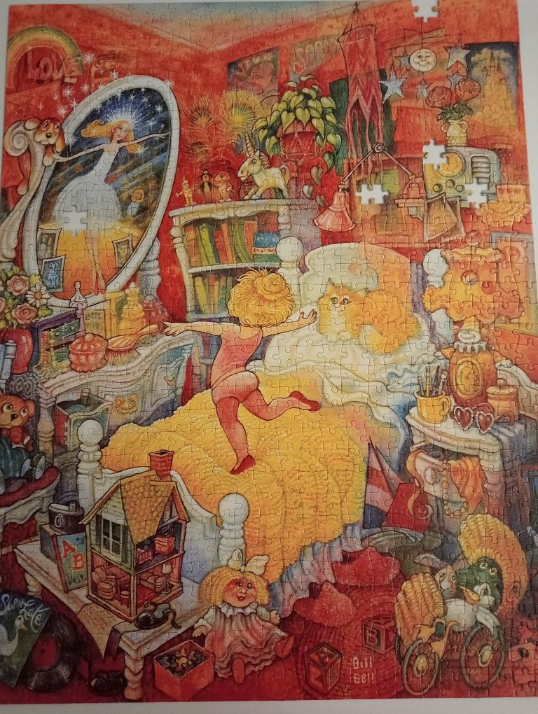 Puzzle 850- z 1995 r