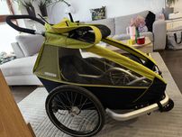 Croozer Kid 1, przyczepka rowerowa, spacerówka, wózek biegowy