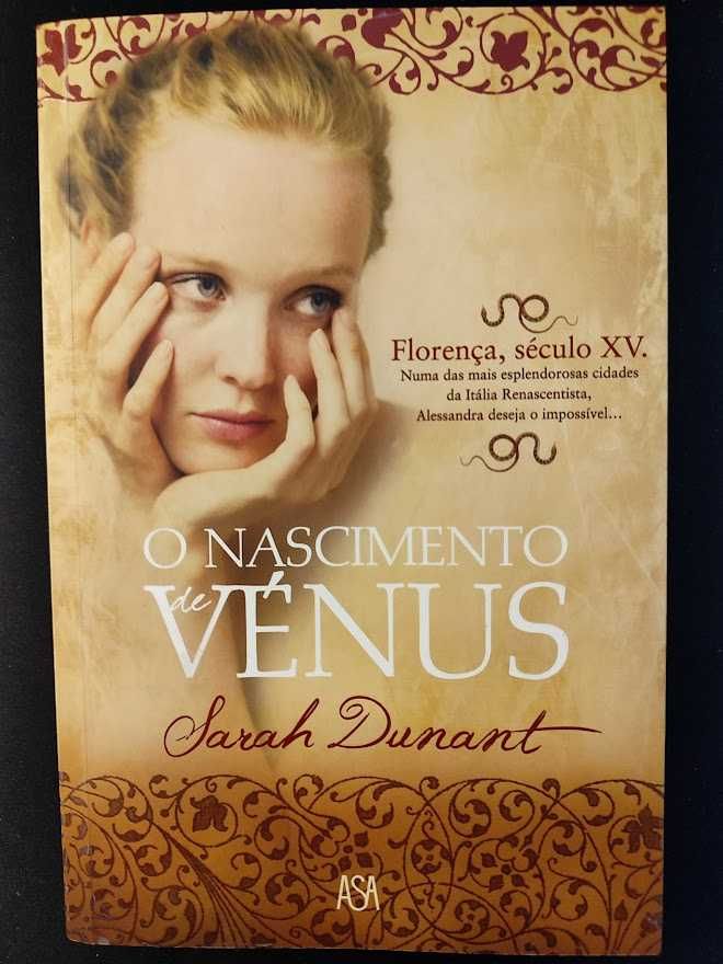 O Nascimento De Vénus de Sarah Dunant - Envio Incluído