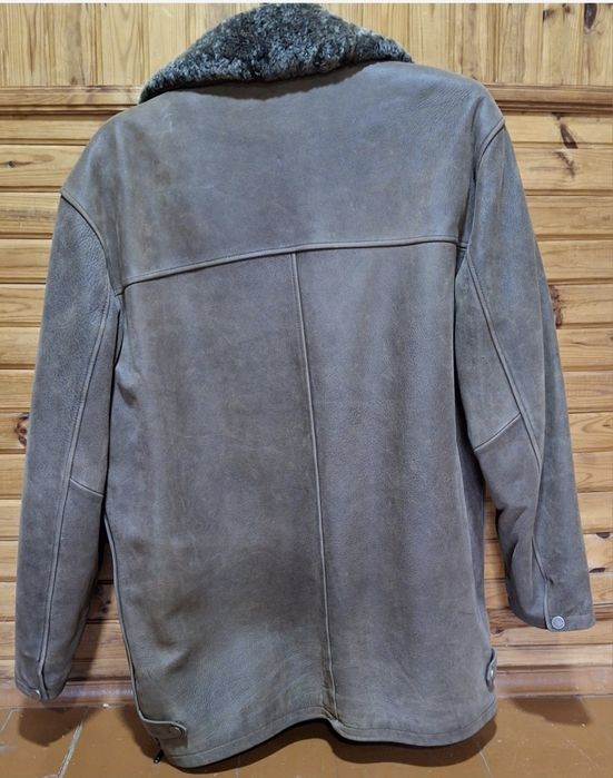 Куртка чоловіча натуральна шкіра, 4 XL (наш р.52)